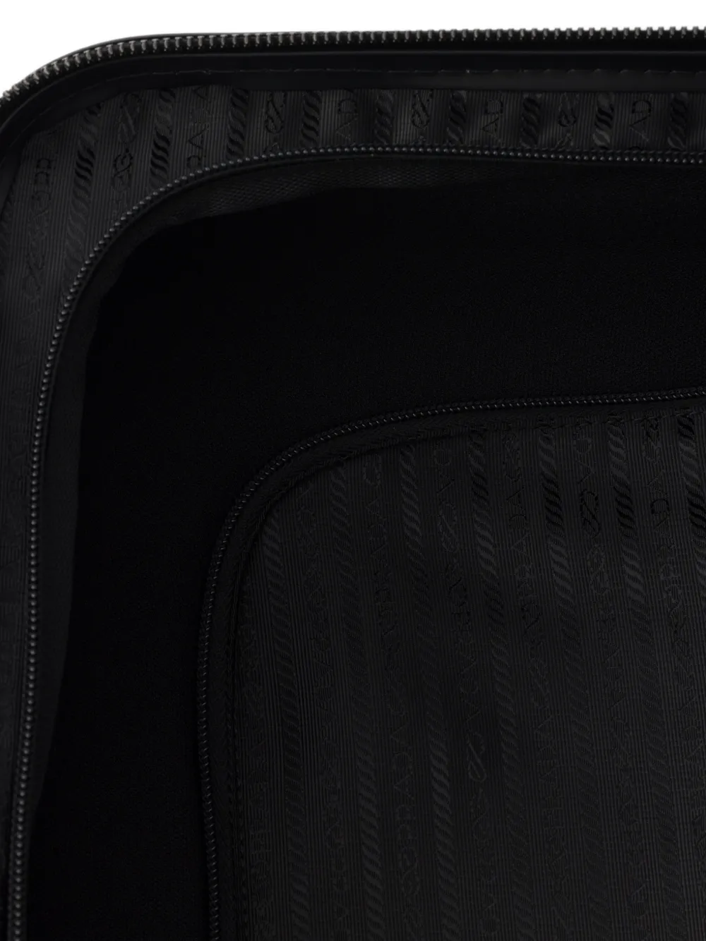 Prada polycarbonate trolley Zwart