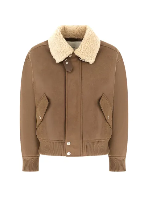 DUNST Volume Aviator faux-leather jacket