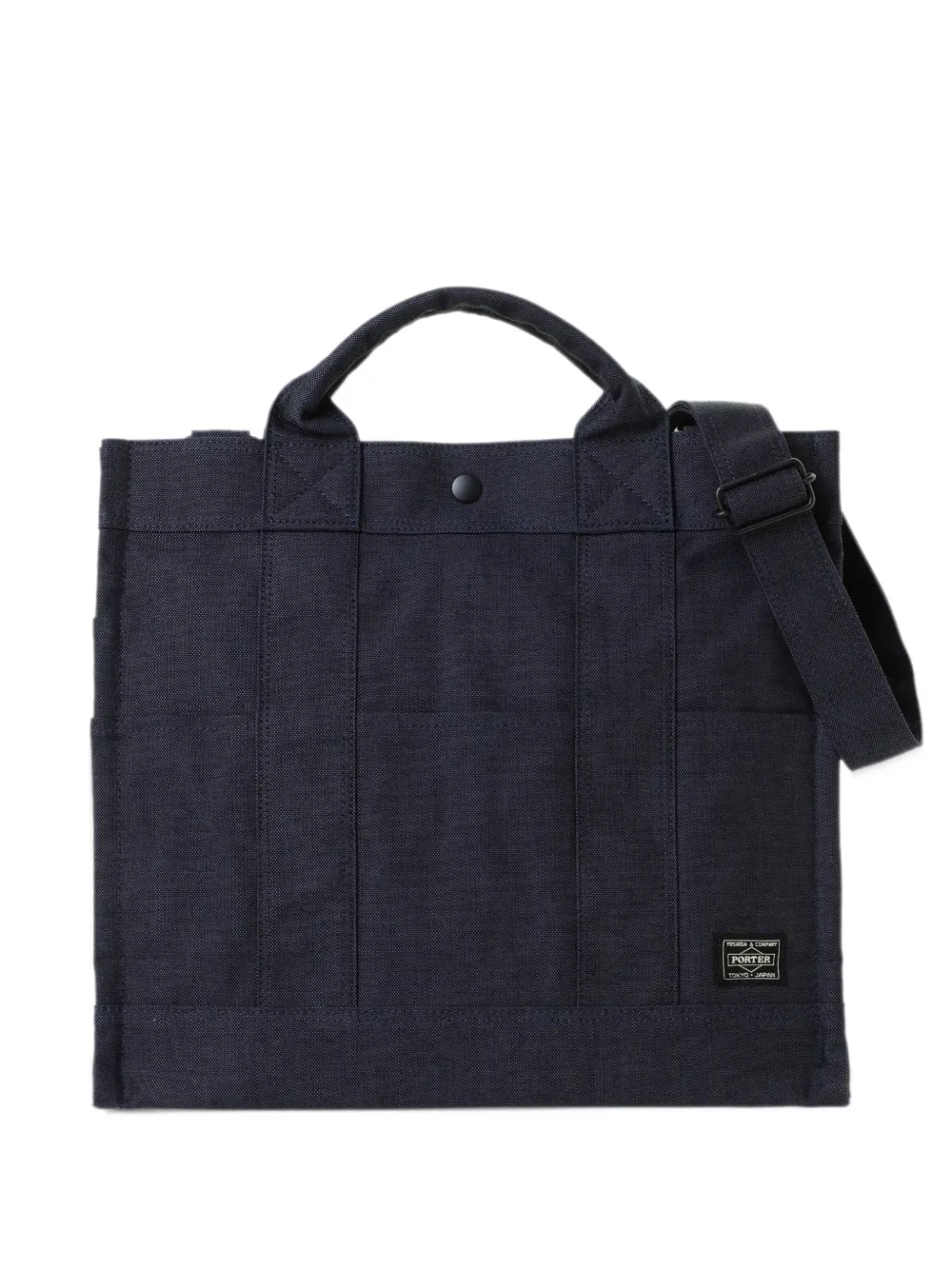Porter-Yoshida & Co. Smoky handtas met twee draagopties Blauw