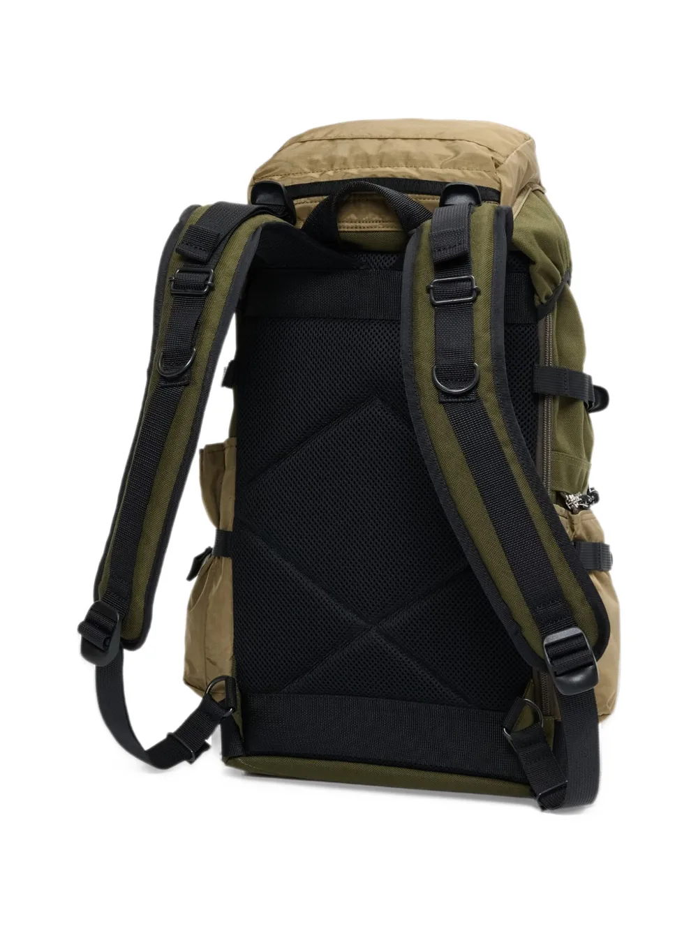 Porter-Yoshida & Co. New Hype rugzak met logo-patch Groen