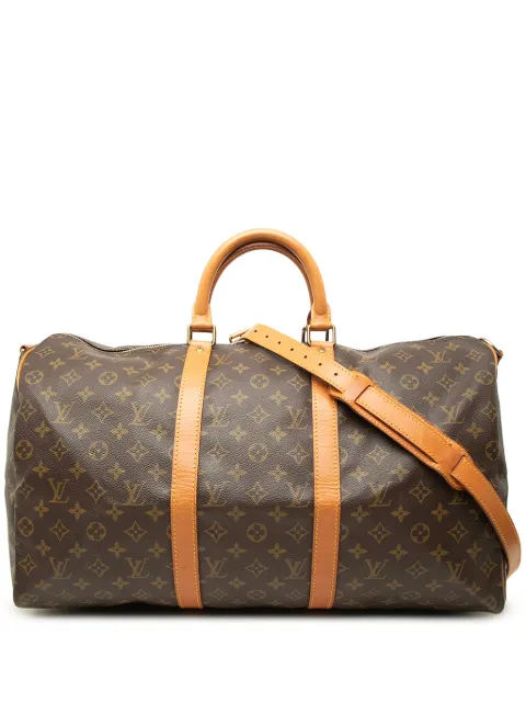 Louis Vuitton Pre-Owned 1991 Monogram Keepall Bandouliere 50 travel bag