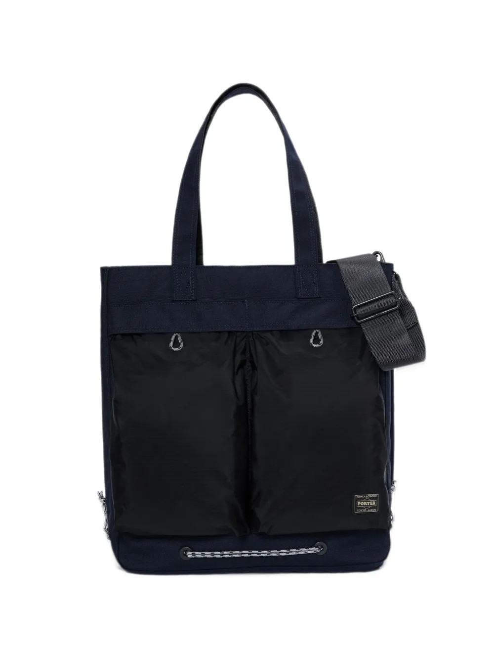 Porter-Yoshida & Co. New Hype handtas met twee draagopties Blauw