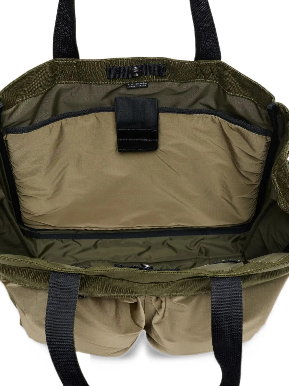 Porter-Yoshida & Co. New Hype handtas met twee draagopties Groen