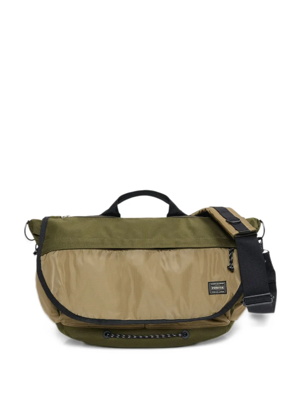 Porter-Yoshida & Co. New Hype handtas met logo-detail Groen