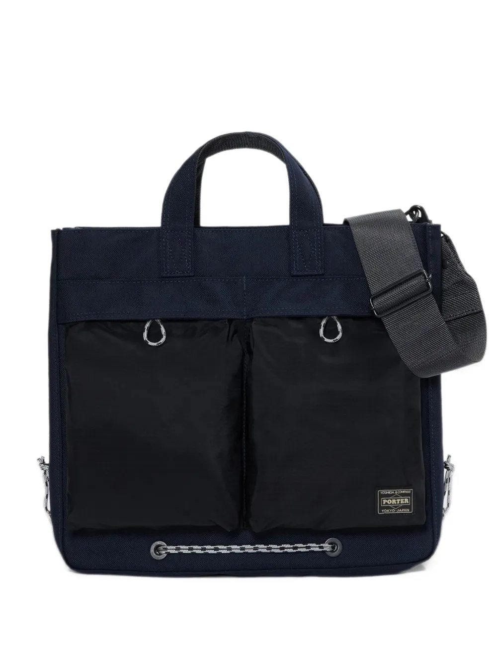 Porter-Yoshida & Co. New Hype handtas met twee draagopties Blauw