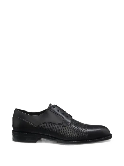 BOSS cap-toe Derby shoes in leather