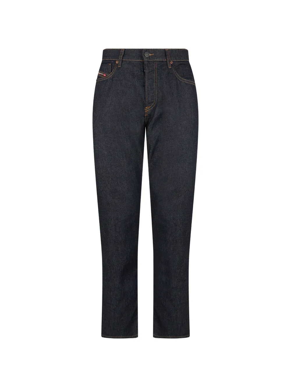 Diesel five-pocket straight-leg jeans Blauw