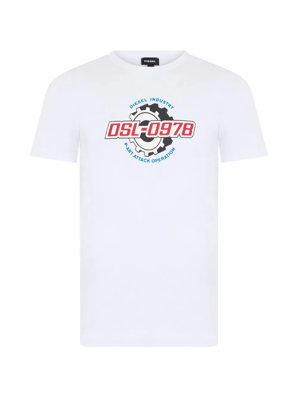 Diesel graphic-print T-shirt - Bianco