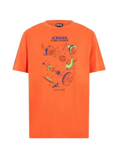 Diesel graphic-print T-shirt