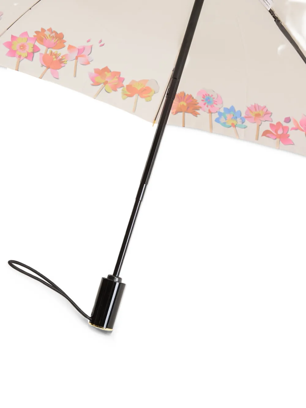 Moschino matches-print umbrella Beige