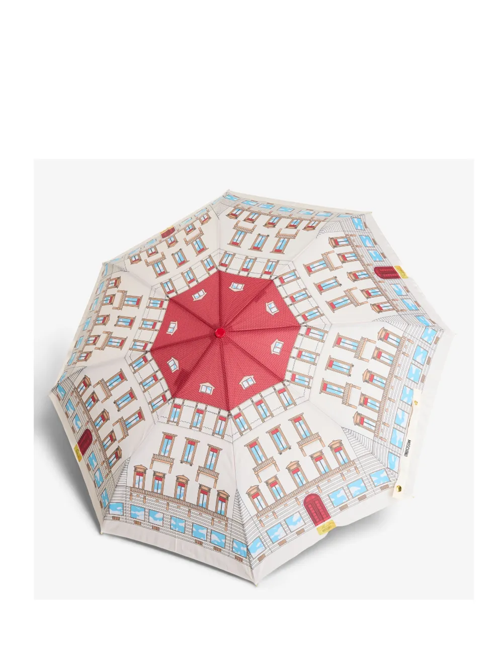 Moschino Maison- -print umbrella Beige
