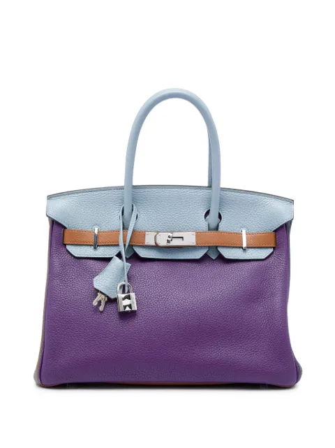 Hermès Pre-Owned 2013 Clemence Arlequin Birkin Retourne 30 handbag
