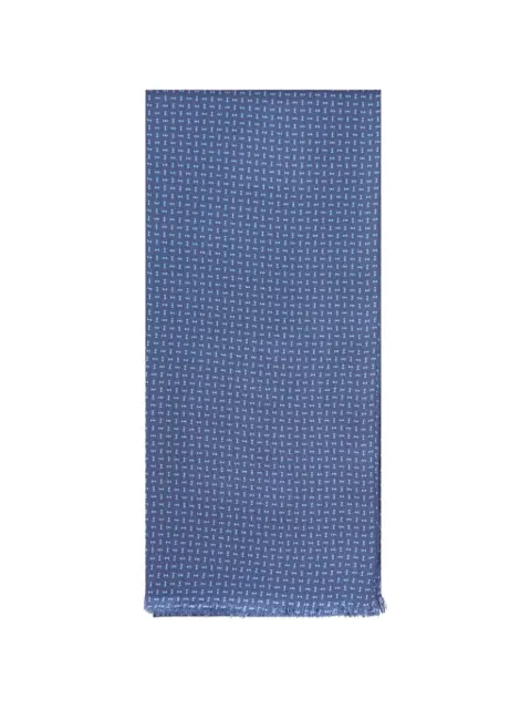 PERSONALITY x Suit geometric-print scarf