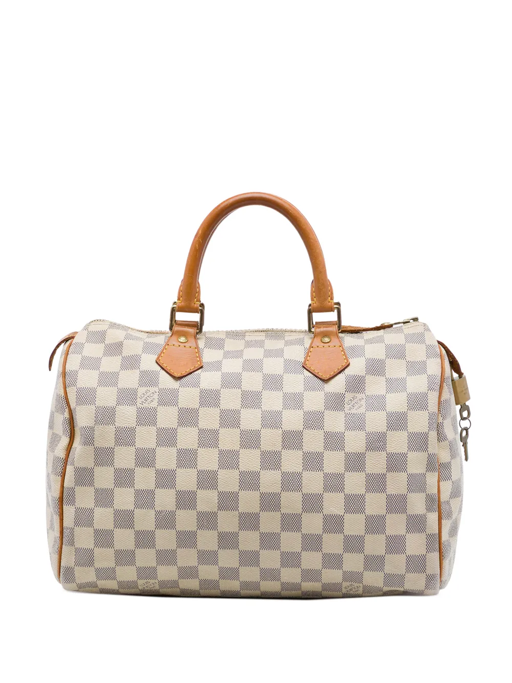 Louis Vuitton Pre-Owned 2009 Damier Azur Speedy 30 boston bag - White