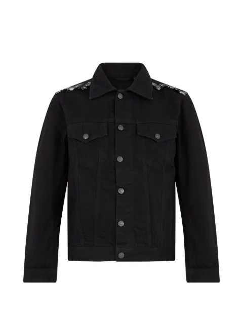 Diesel logo-patch denim jacket