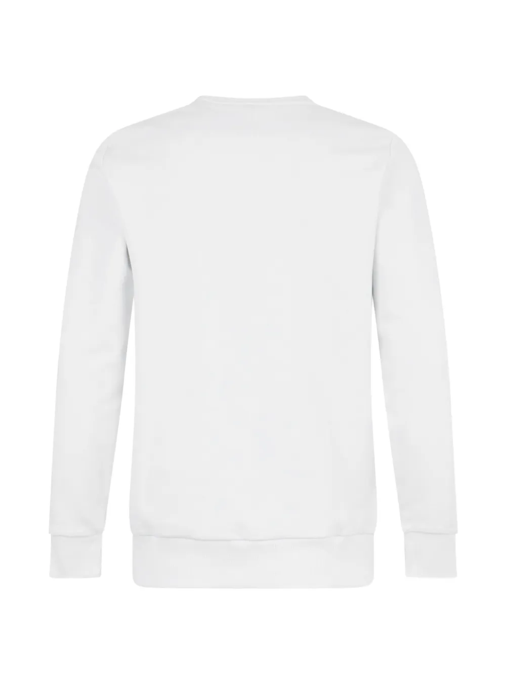 Diesel logo-embroidered sweater Wit