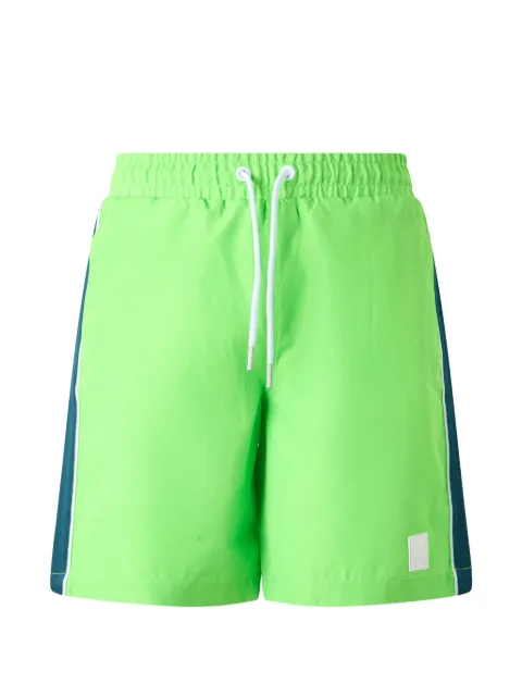 Diesel drawstring-waistband side-stripe shorts