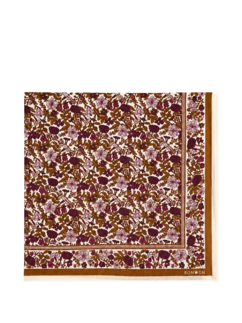 Bonton Foulondon floral-print scarf