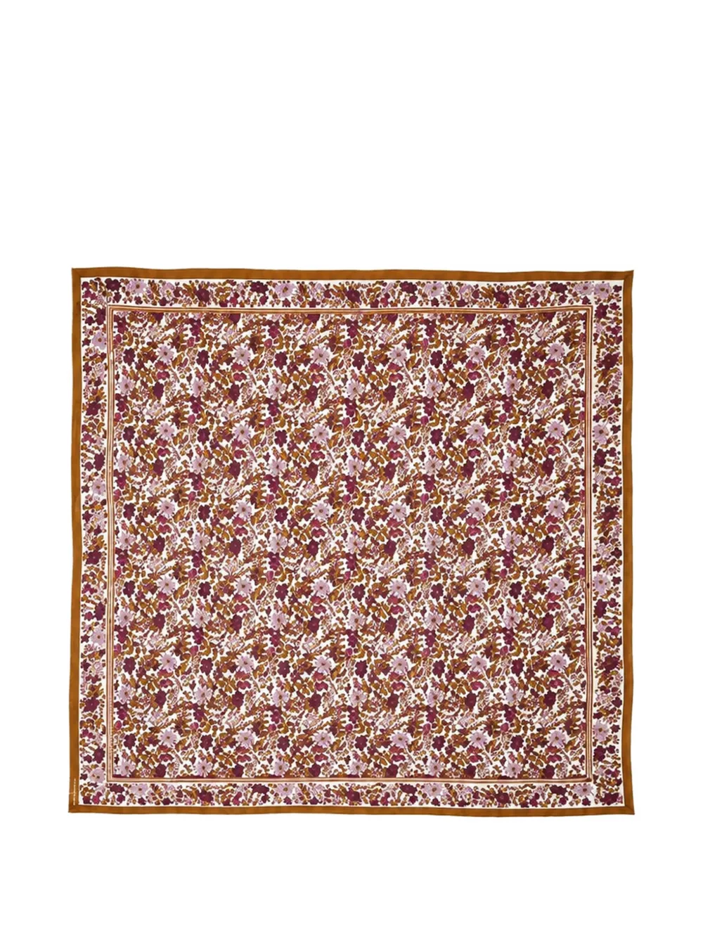 Bonton Foulondon floral-print scarf Beige
