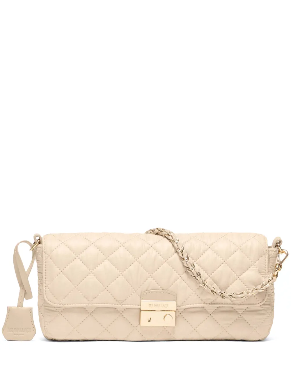 Mz Wallace Crosby quilted shoulder bag - Toni neutri