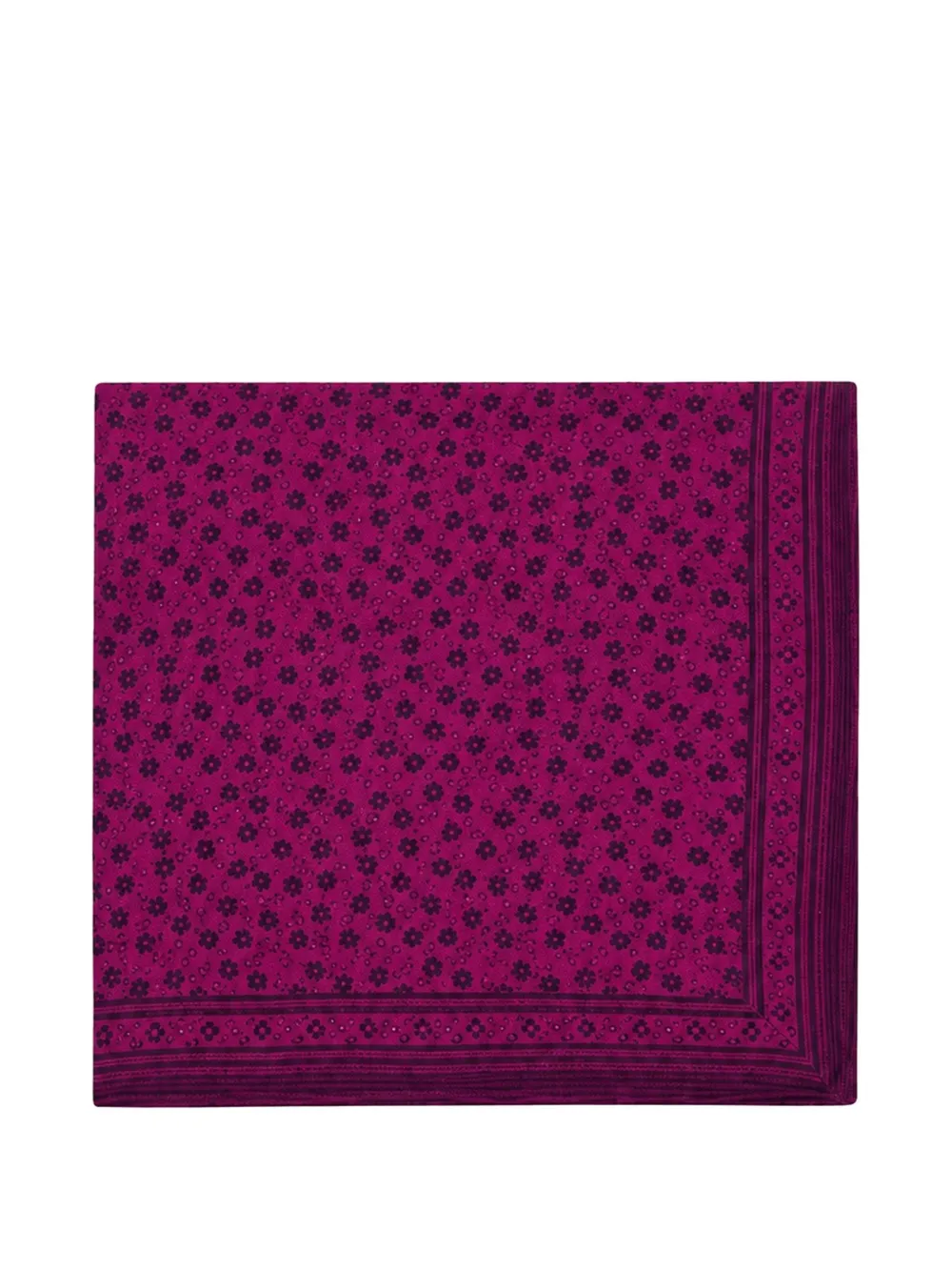 Bonton Foulfleur square scarf - Viola