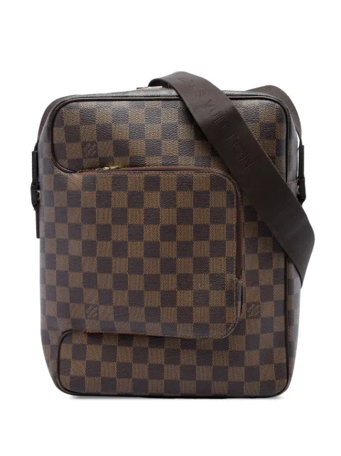 Louis Vuitton Pre-Owned 2007 Damier Ebene Olav MM Umhängetasche