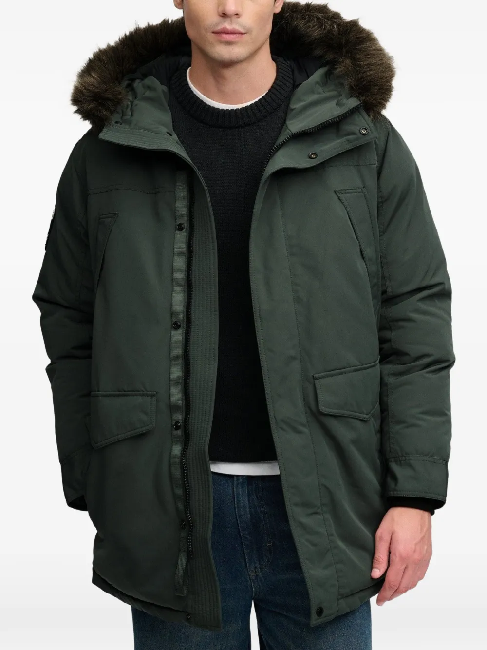 Superdry Everest parka - Verde