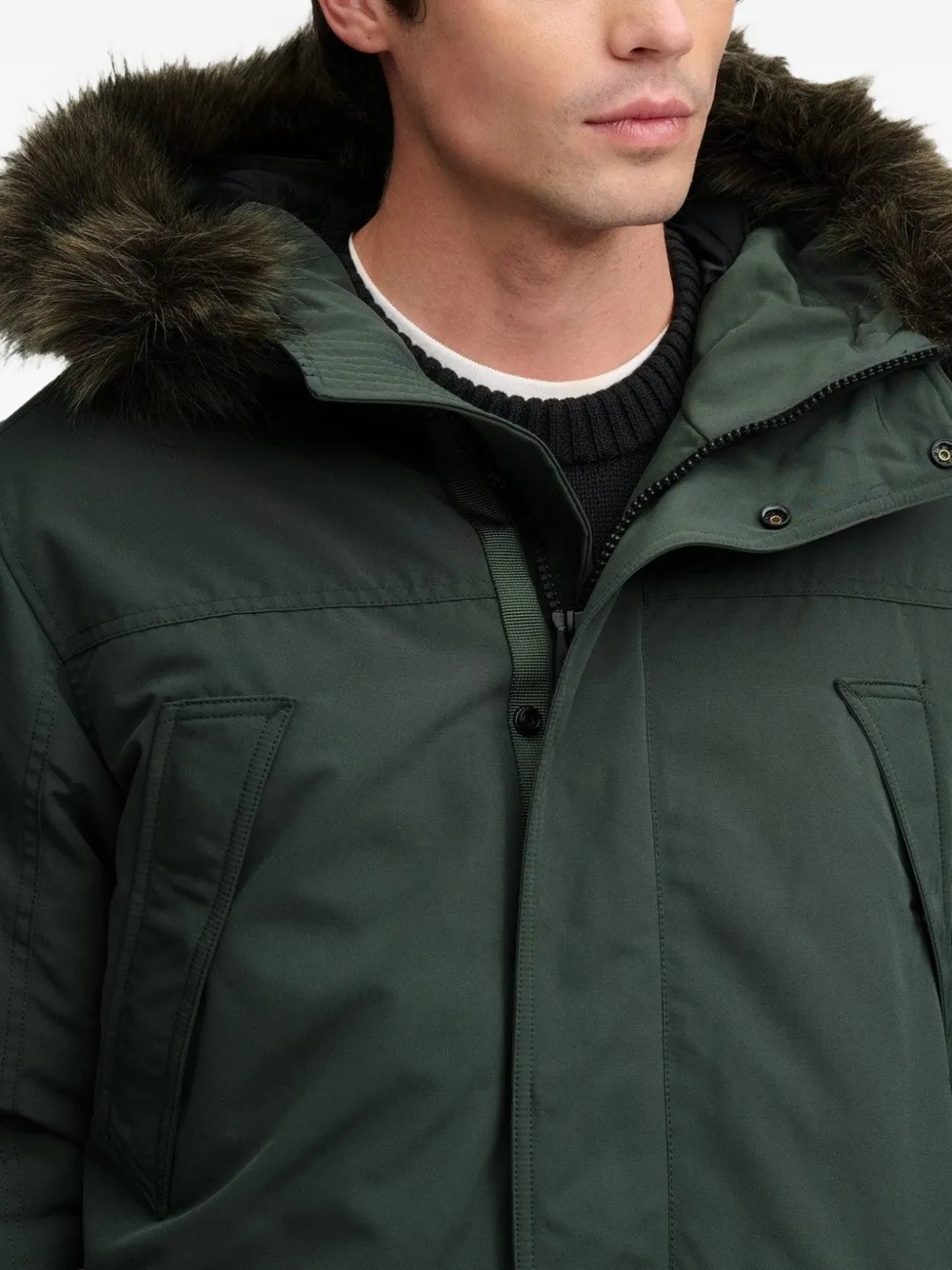 Superdry Everest parka Groen