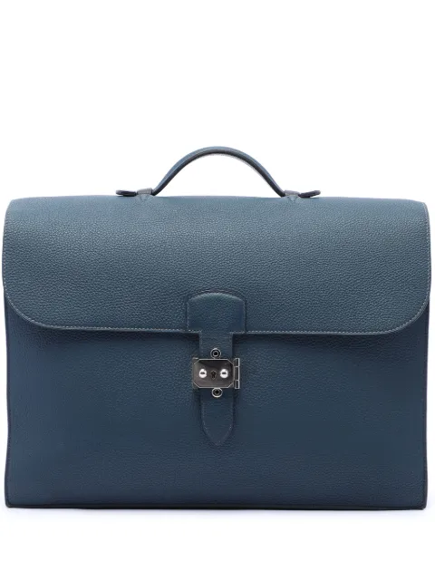 Hermès Pre-Owned 2015 Togo Casaque Sac a Depeches 38 business bag