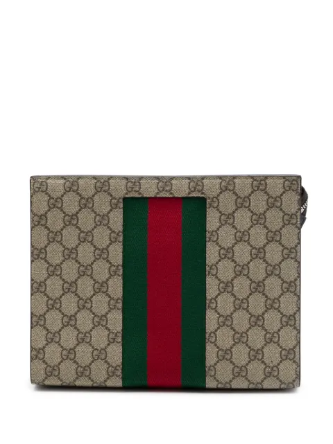 Gucci Pre-Owned 2000-2015 GG Supreme Web clutch bag