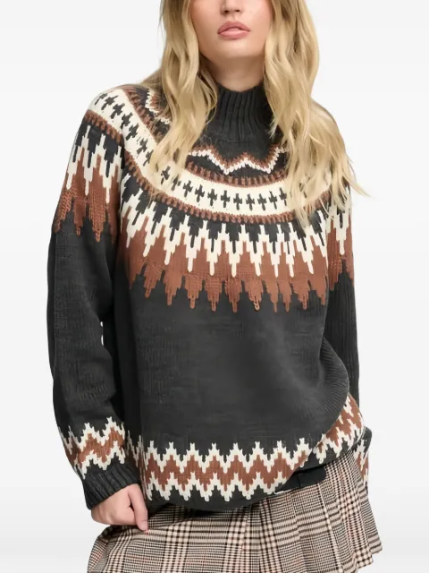 Superdry Fairisle high-neck sweater