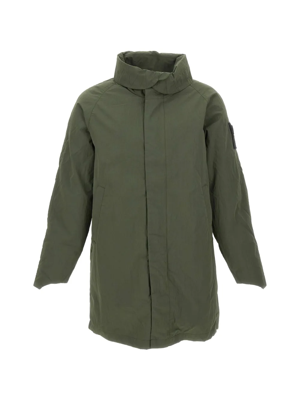 Bell Surf London crinkled-finish parka - Verde