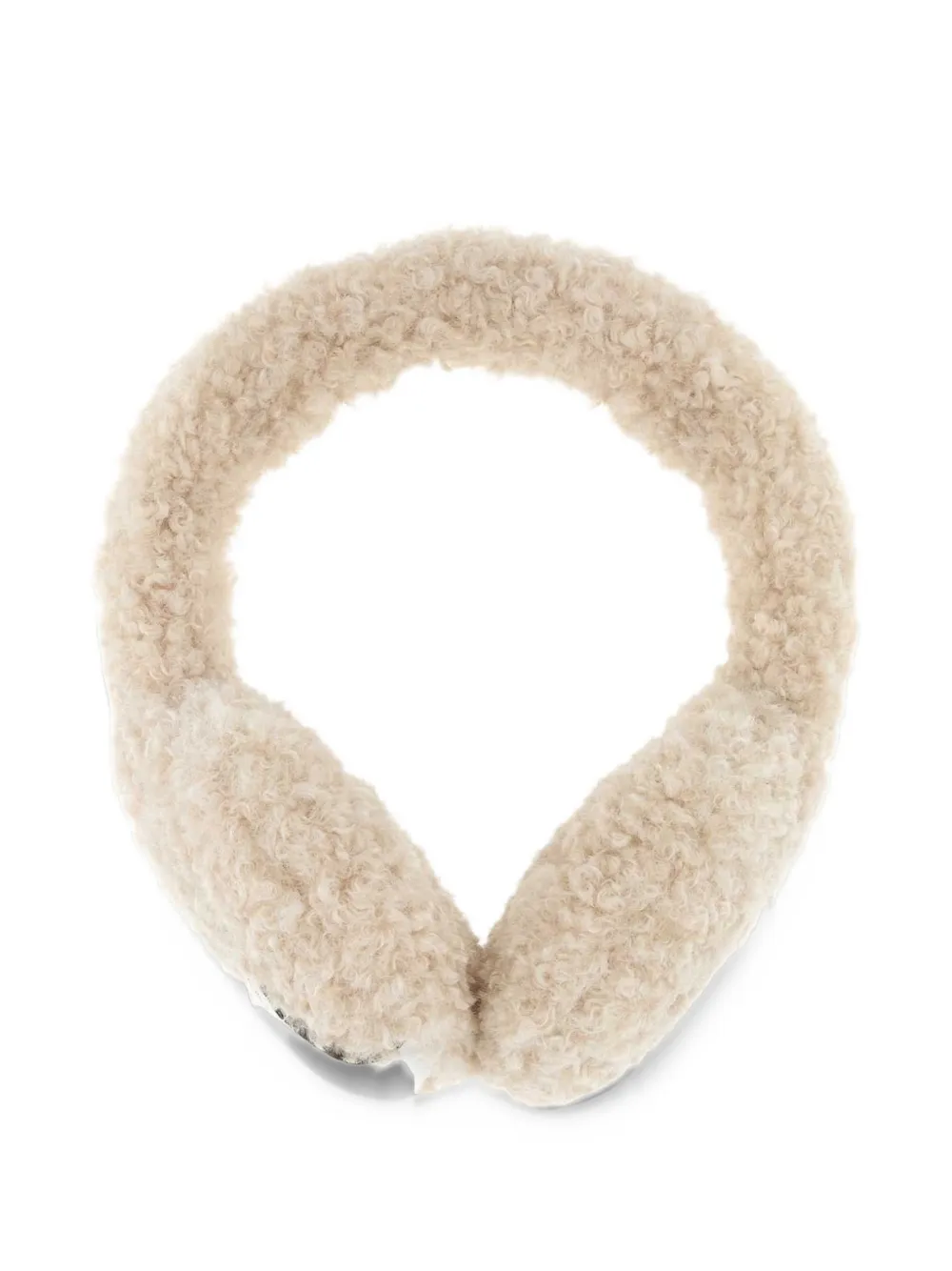 Stella McCartney vegan plush earmuffs - Toni neutri