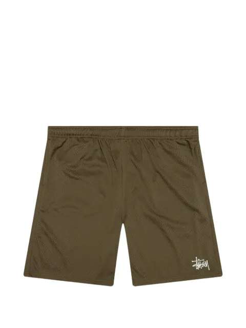 Stüssy mesh logo-print shorts