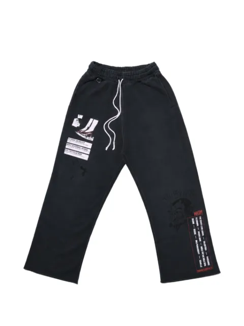 Paly graphic-print track pants