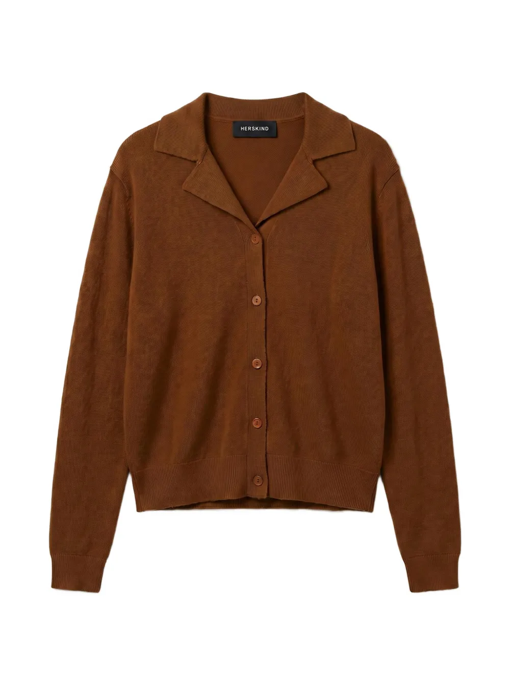 HERSKIND Alton cashmere cardigan - Marron HERSKIND Alton cashmere cardigan - Marron