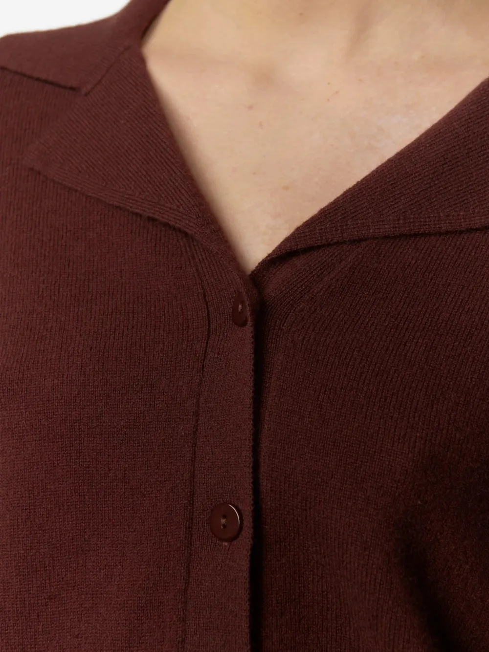 HERSKIND Alton cashmere cardigan Rood