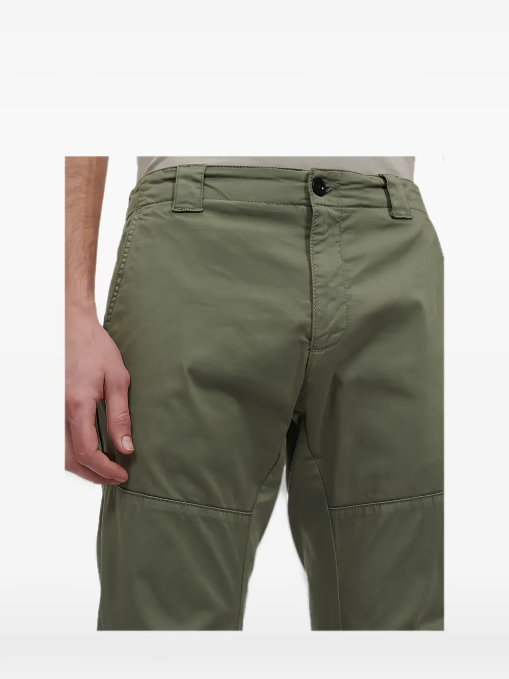C.P. Company belt-loops trousers Groen
