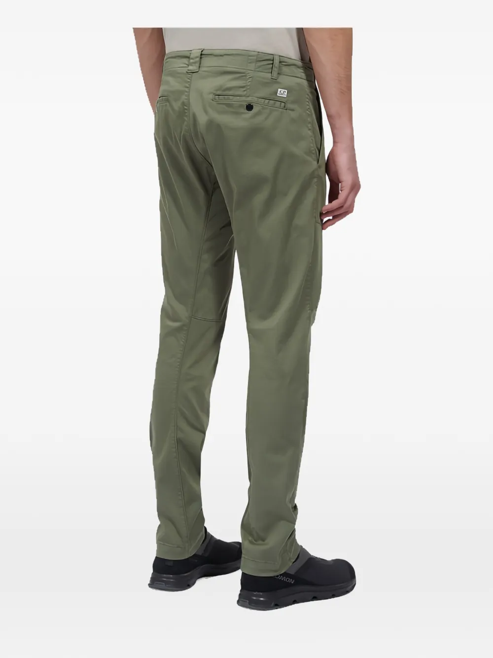 C.P. Company belt-loops trousers Groen