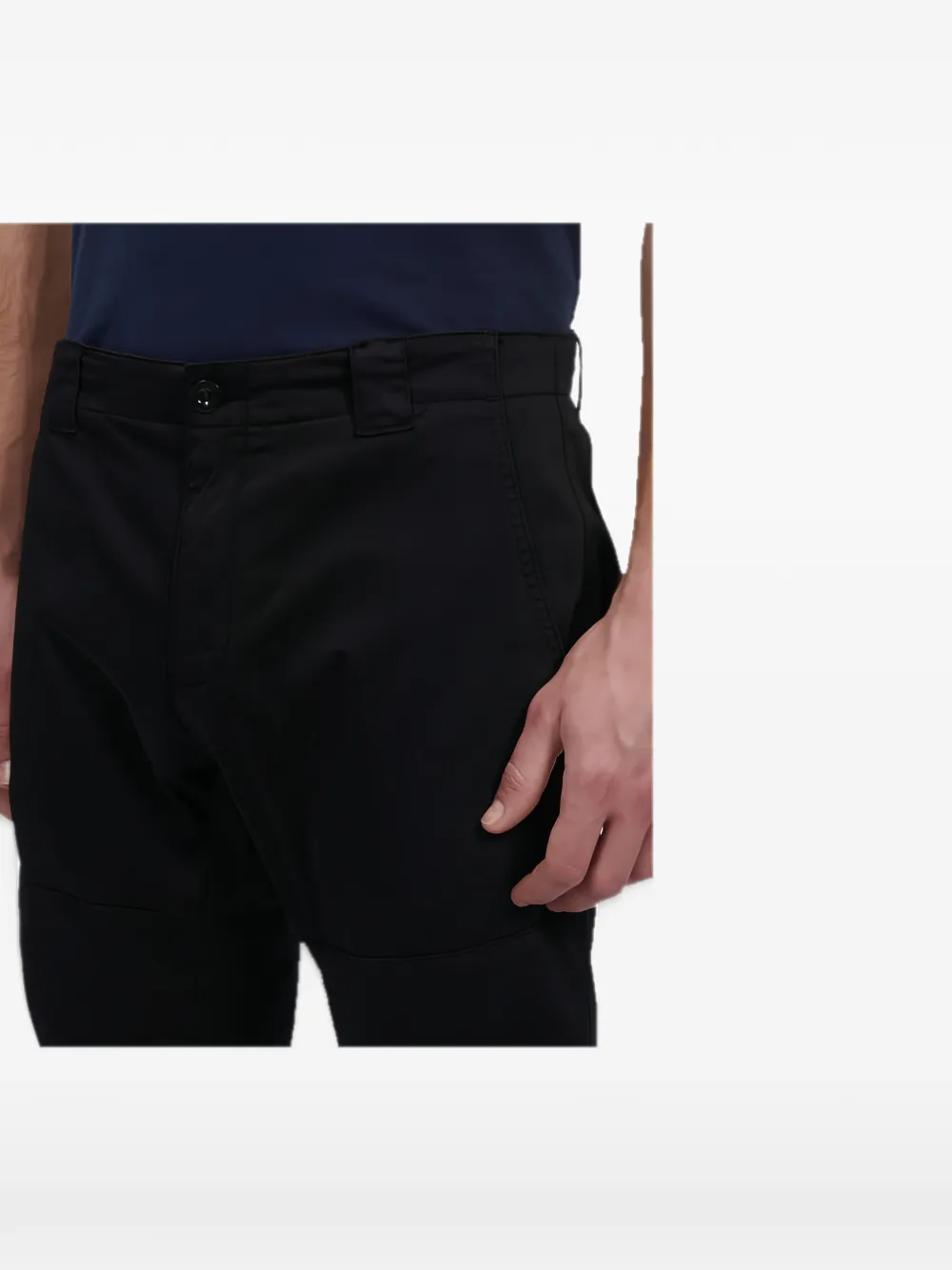 C.P. Company belt-loops trousers Zwart