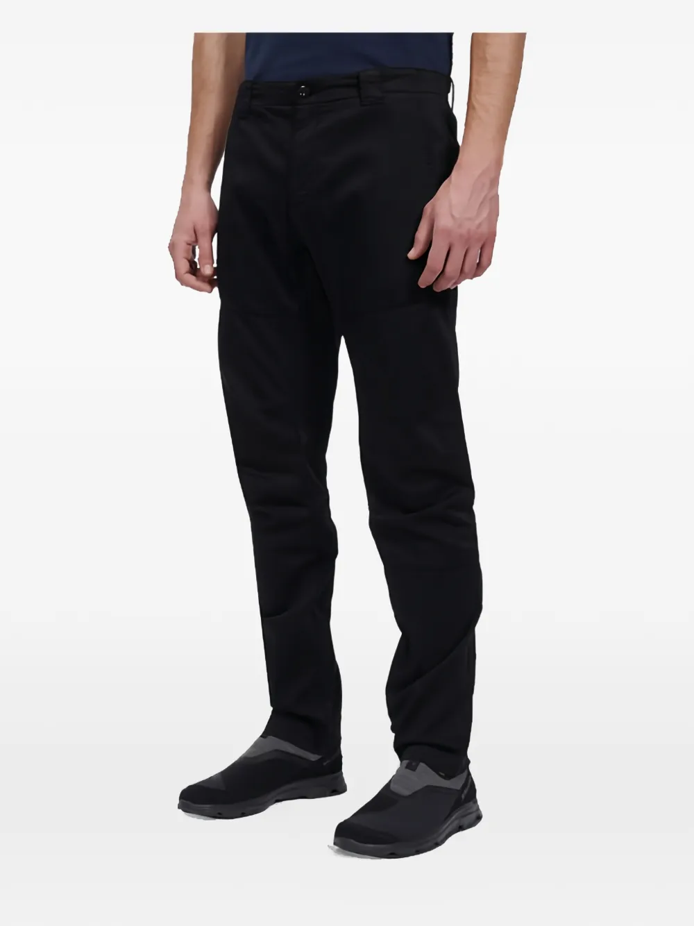 C.P. Company belt-loops trousers Zwart