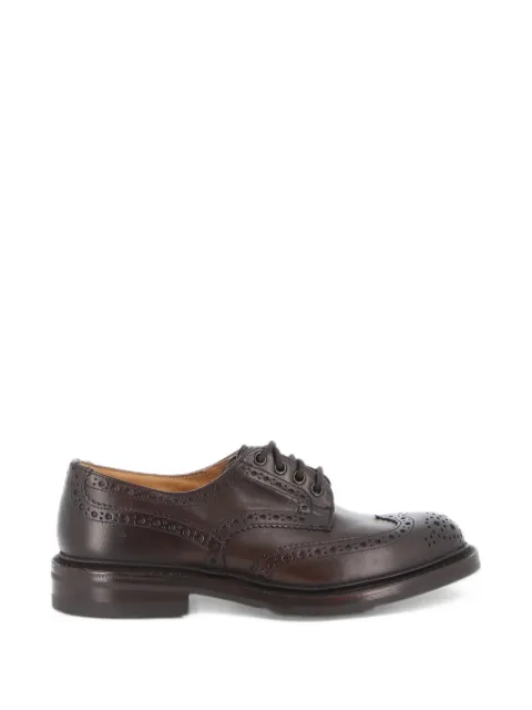 Tricker's Bourton brogue leather Derby shoes