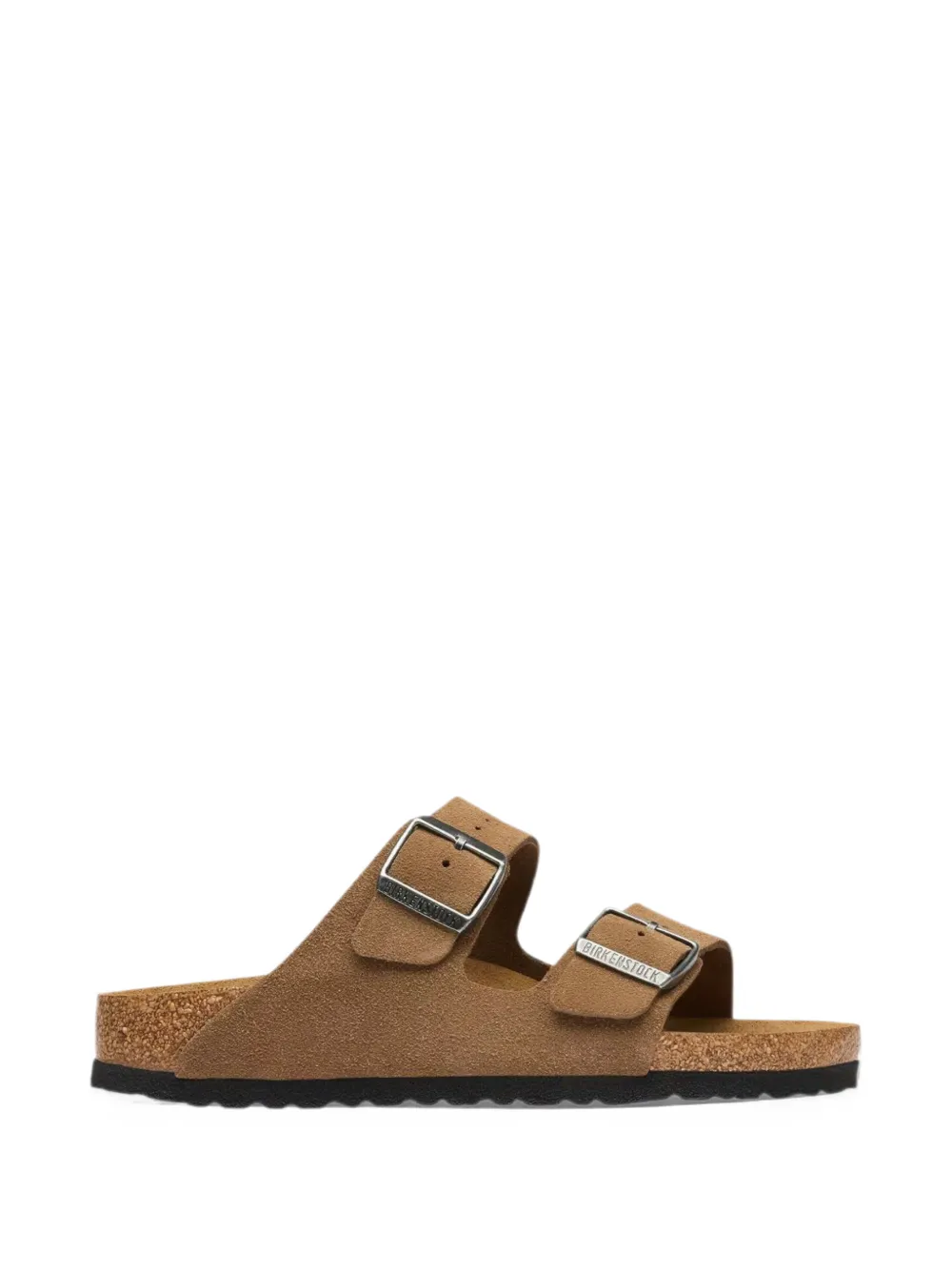 Birkenstock Arizona suede-leather sandals - Marrone