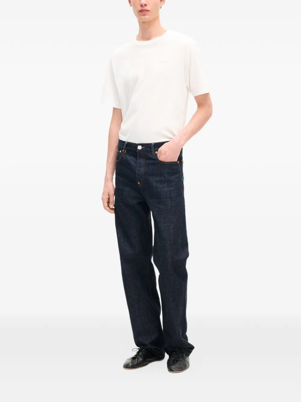 Kenzo Tulip straight-fit jeans Blauw