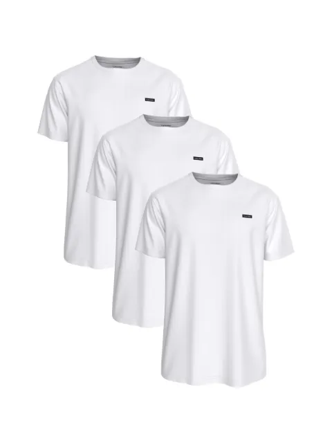 Calvin Klein logo-patch T-shirts (set of three)