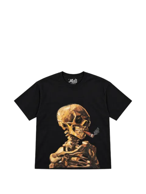 Melt skeleton-print T-shirt