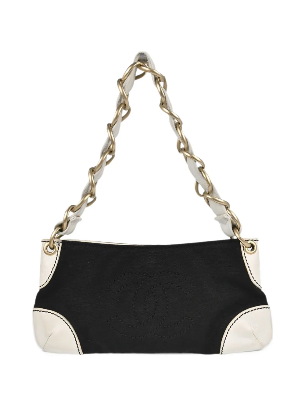 CHANEL Pre-Owned Olsen CC tote bag Zwart