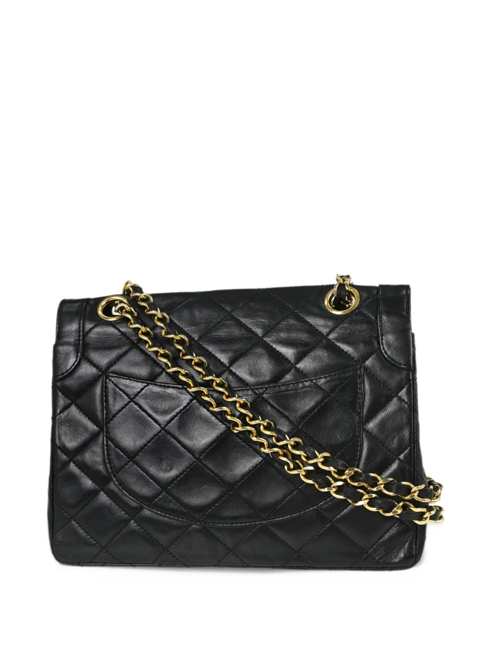 CHANEL Pre-Owned Paris Double Flap shoulder bag Zwart