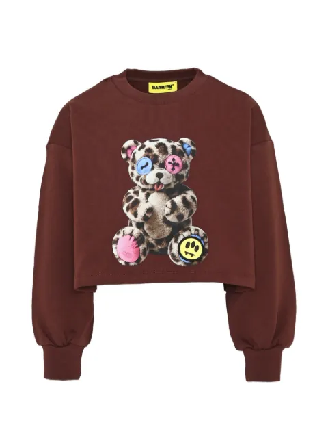 Barrow kids teddy-bear print sweatshirt