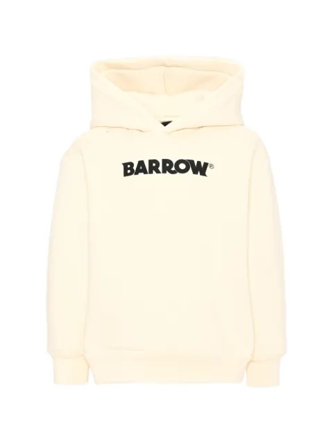 Barrow kids logo-print graphic-back hoodie